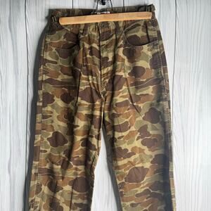 Fiorrucci Women's Camo Jeans W26 L31 Khaki Camouflage Straight Leg